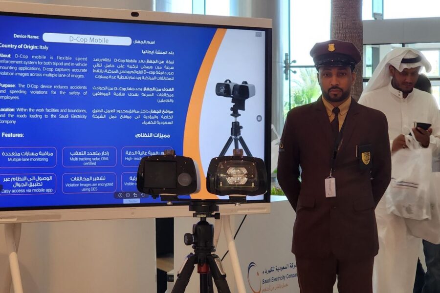 INTERTRAFF’s D-cop Mobile Speed Cameras Deployed for National Electricity Company in Saudi Arabia