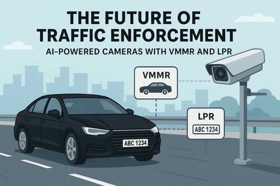 The Future of Traffic Enforcement: AI-Powered Cameras with VMMR and LPR